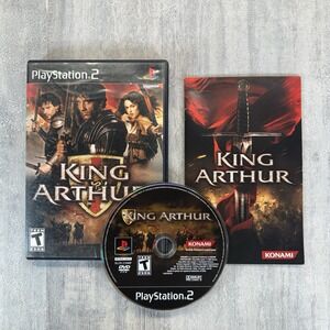 King Arthur - Playstation 2 - PS2 Cib With Manual Tested Working